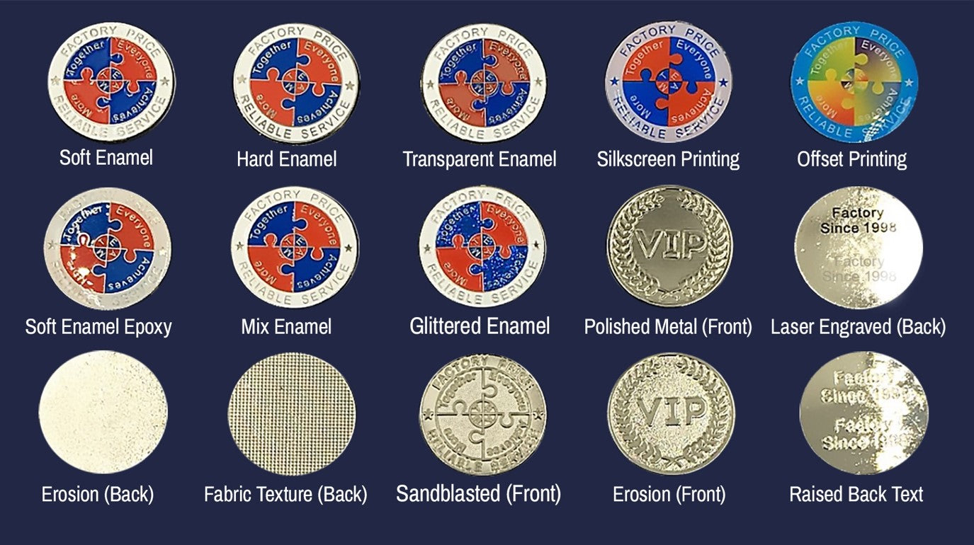 Coin Colors & Types