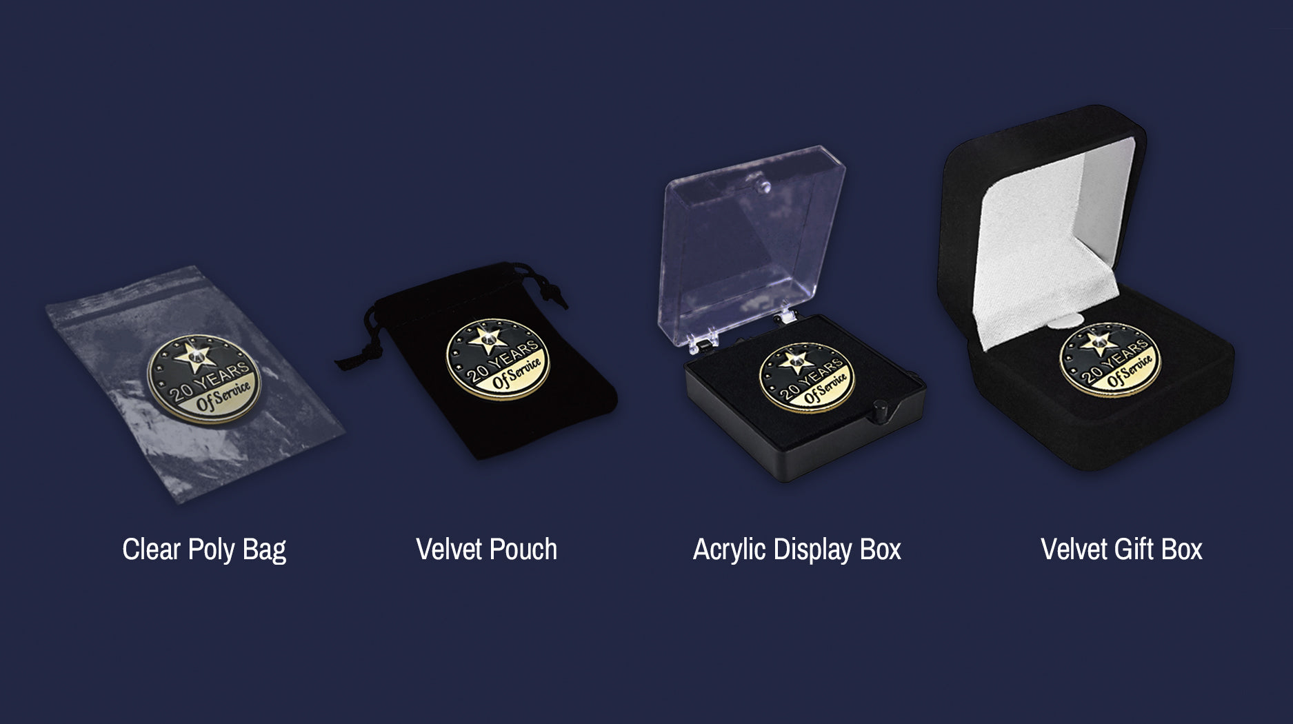 Pin Packaging Options