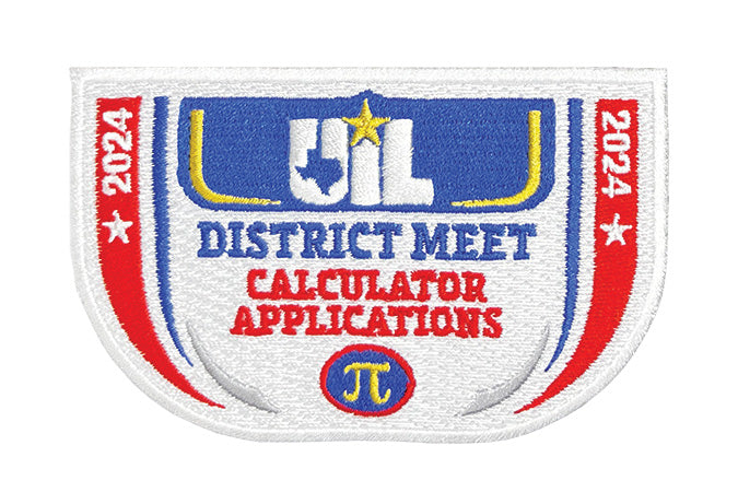 2026, 2025 and 2024 UIL Academic Patches - Events A thru C