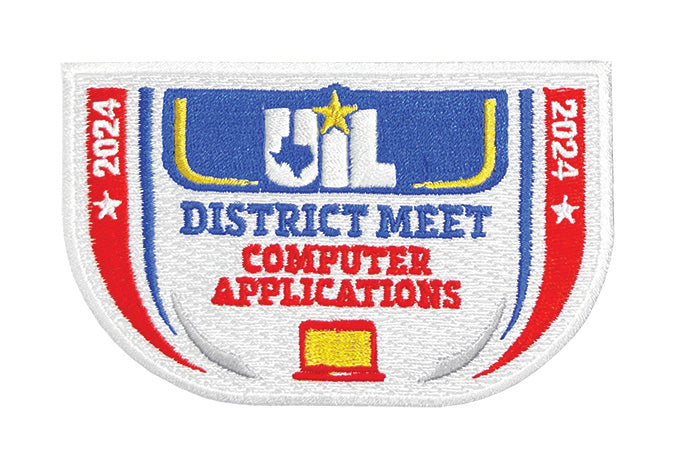 2025 and 2024 UIL Academic Patches - Events A thru C