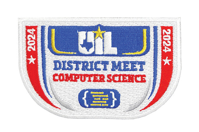 2026, 2025 and 2024 UIL Academic Patches - Events A thru C