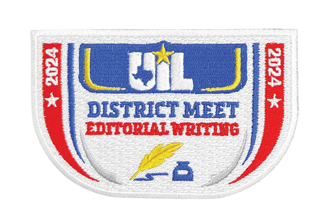 2026, 2025 and 2024 UIL Academic Patches - Events E thru M