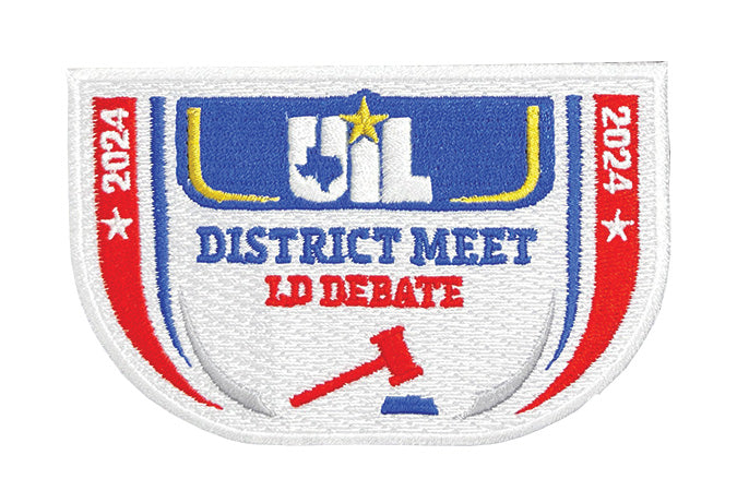 2026, 2025 and 2024 UIL Academic Patches - Events E thru M