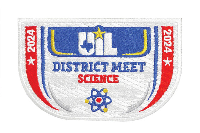 2026, 2025 and 2024 UIL Academic Patches - Events N thru S