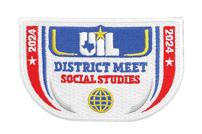 2026, 2025 and 2024 UIL Academic Patches - Events N thru S