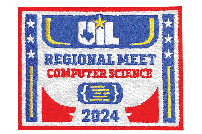 2026, 2025 and 2024 UIL Academic Patches - Events A thru C