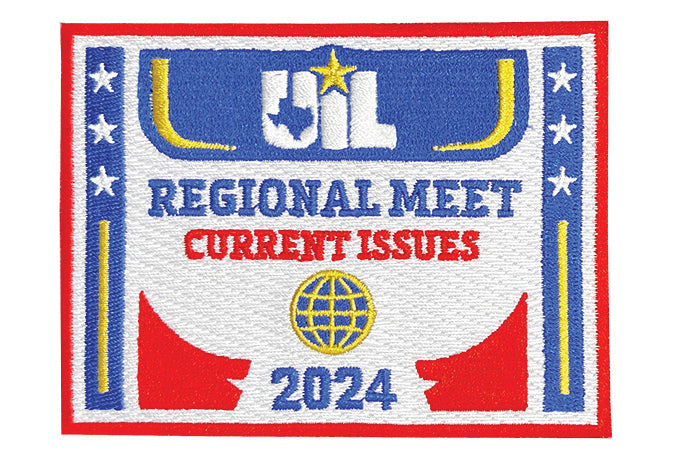 2025 and 2024 UIL Academic Patches - Events A thru C
