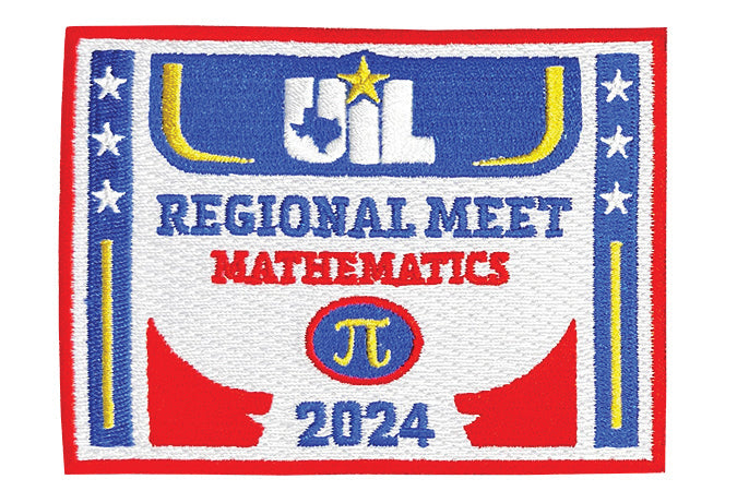 2026, 2025 and 2024 UIL Academic Patches - Events E thru M