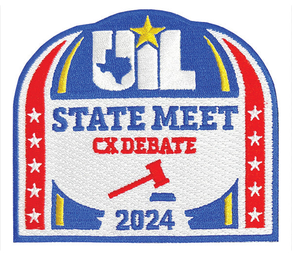 2026, 2025 and 2024 UIL Academic Patches - Events A thru C
