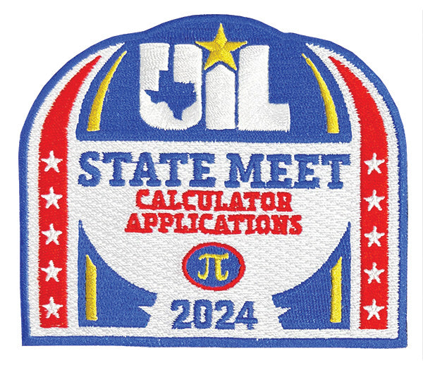 2026, 2025 and 2024 UIL Academic Patches - Events A thru C