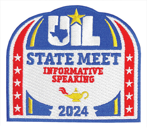 2025 and 2024 UIL Academic Patches - Events E thru M