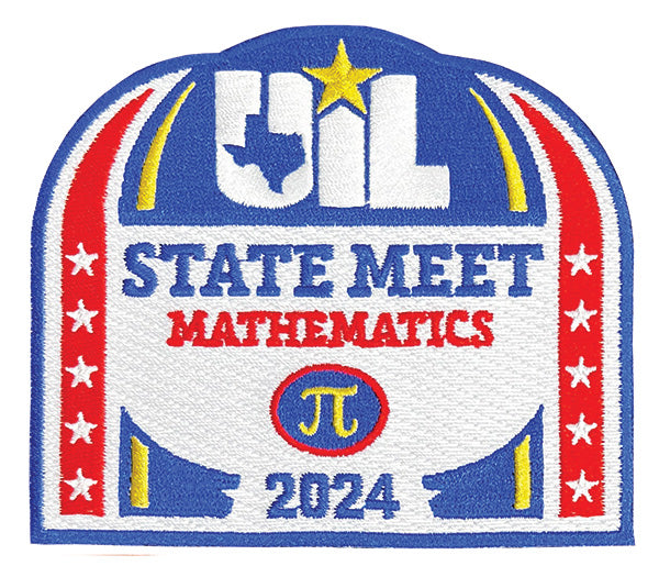 2026, 2025 and 2024 UIL Academic Patches - Events E thru M