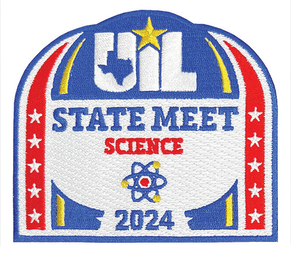2025 and 2024 UIL Academic Patches - Events N thru S