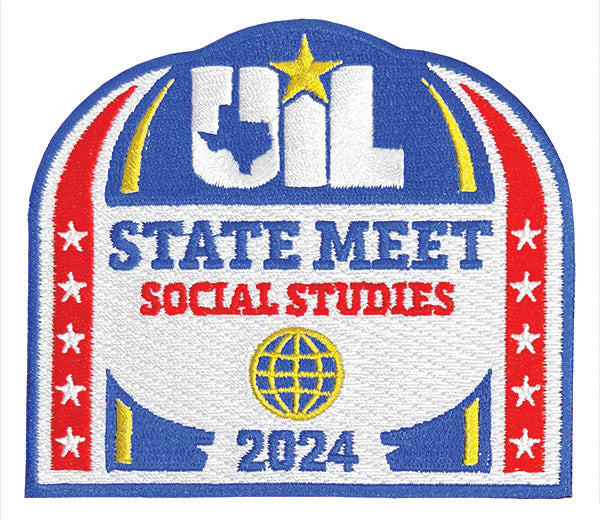 2026, 2025 and 2024 UIL Academic Patches - Events N thru S