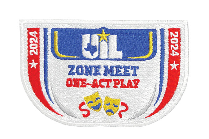 2026, 2025 and 2024 UIL One Act Play Patches