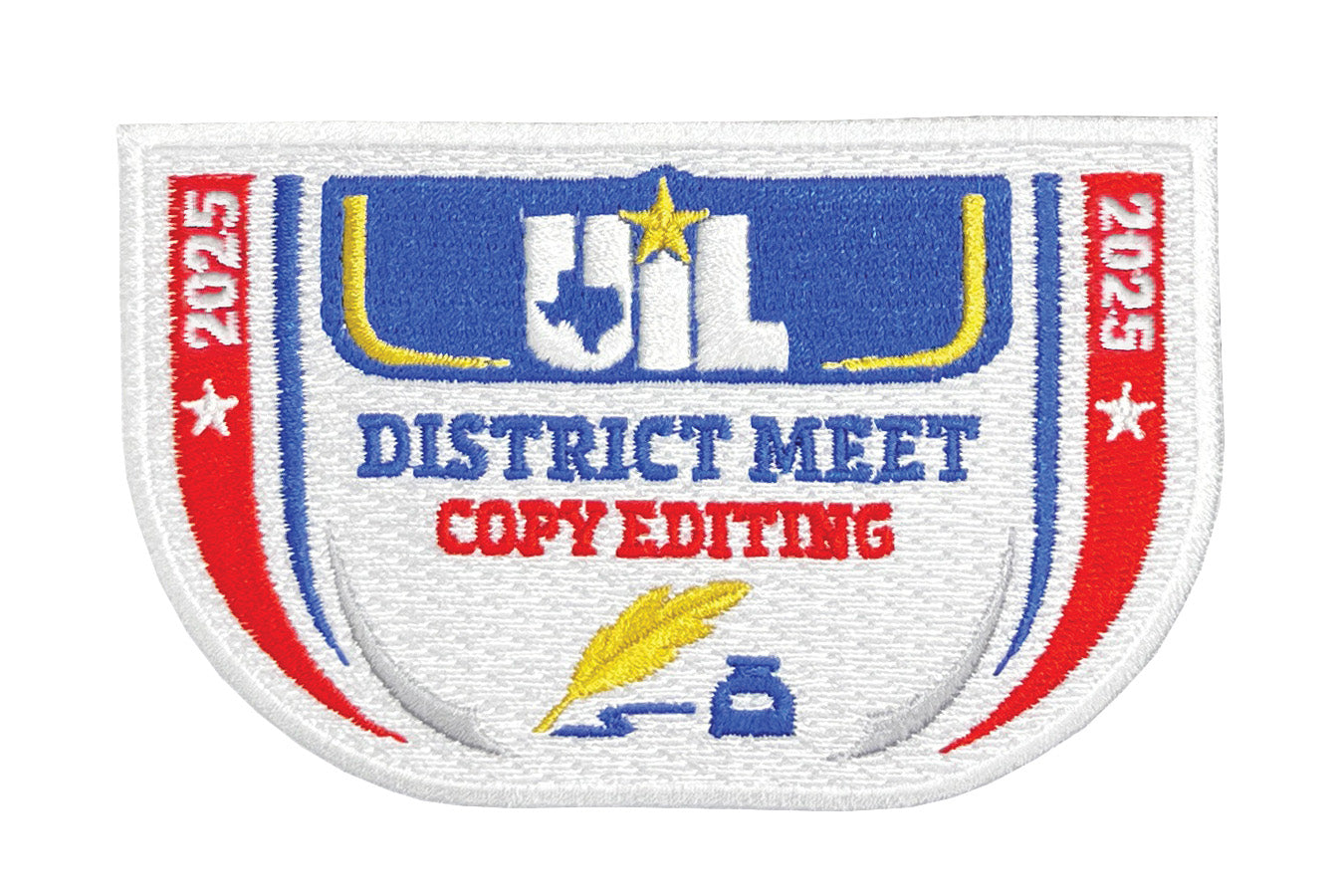 2026, 2025 and 2024 UIL Academic Patches - Events A thru C