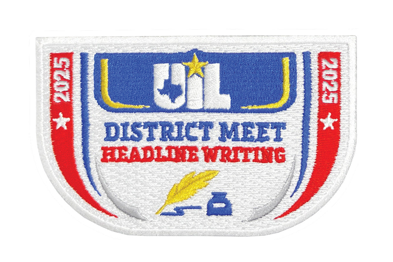 2026, 2025 and 2024 UIL Academic Patches - Events E thru M