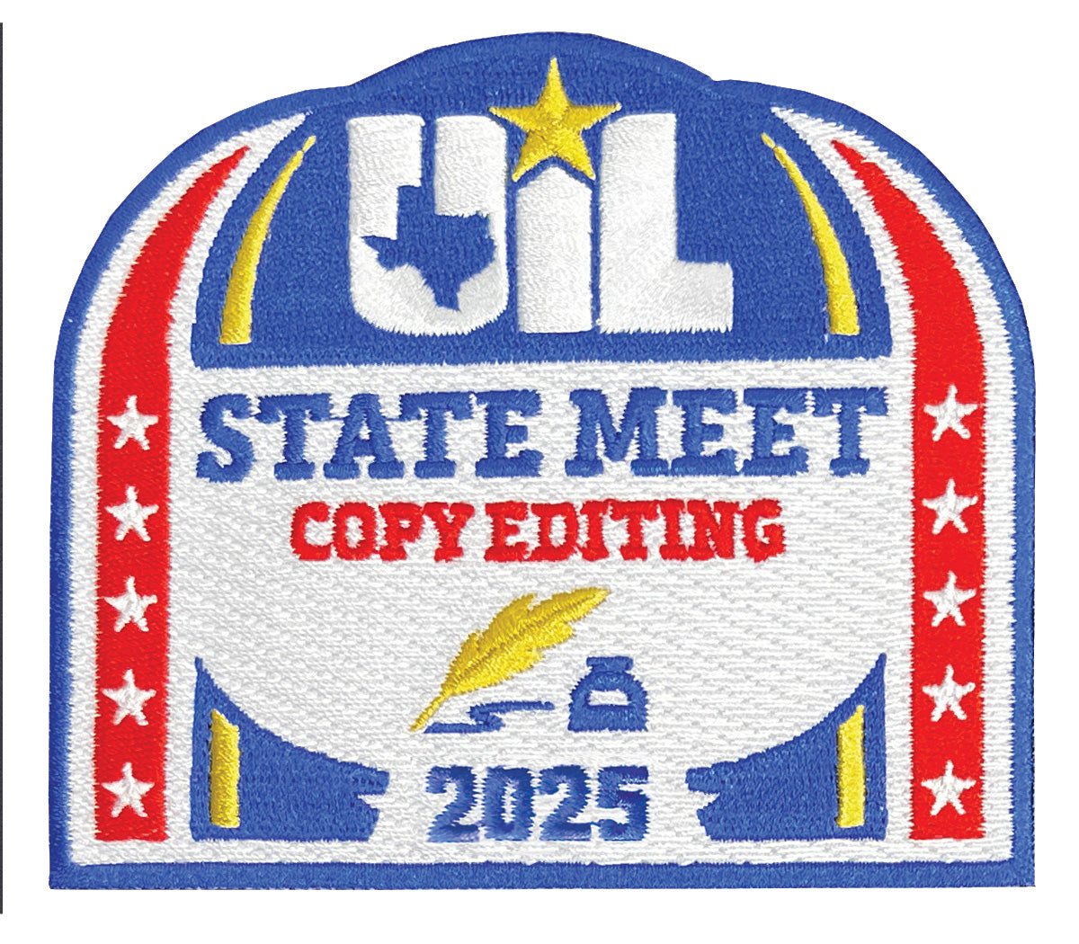 2026, 2025 and 2024 UIL Academic Patches - Events A thru C