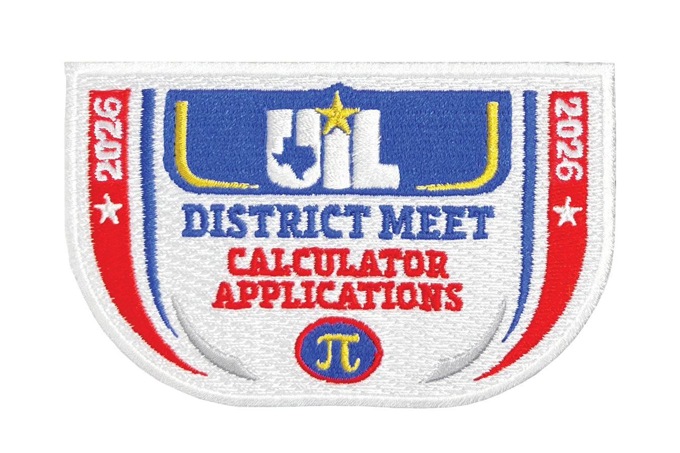 2026, 2025 and 2024 UIL Academic Patches - Events A thru C