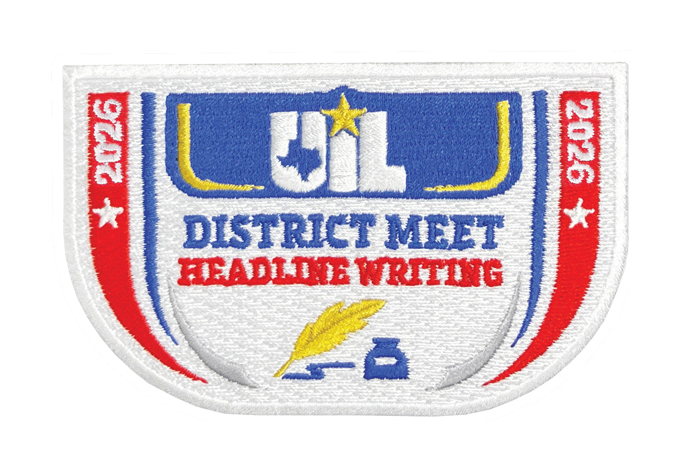 2026, 2025 and 2024 UIL Academic Patches - Events E thru M