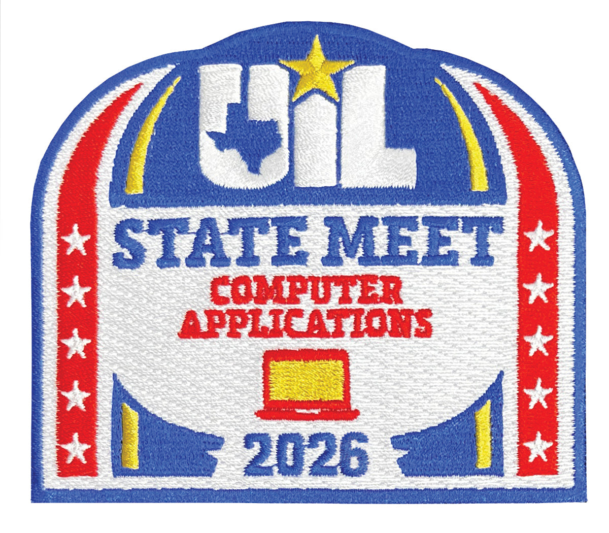 2026, 2025 and 2024 UIL Academic Patches - Events A thru C