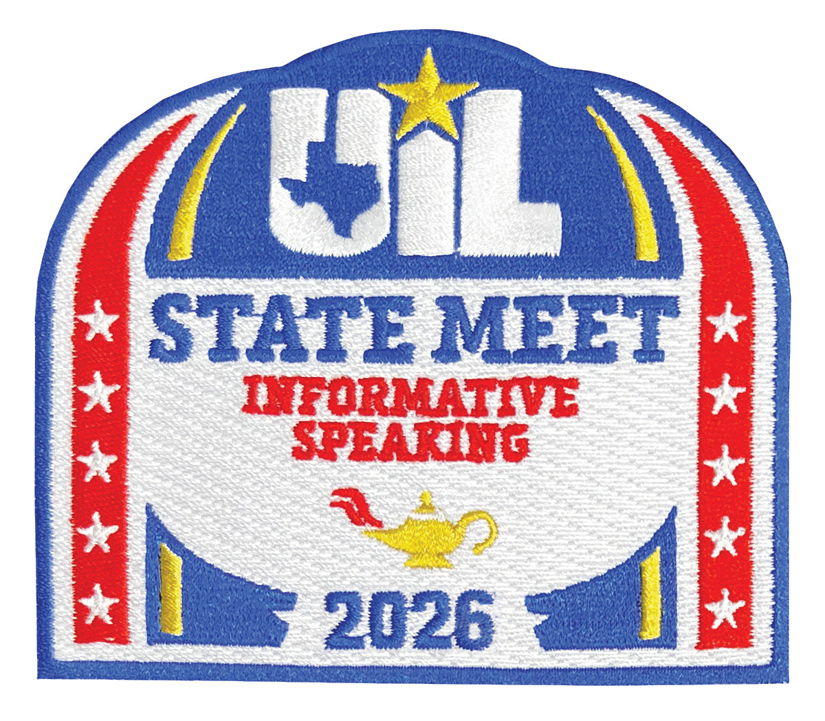 2026, 2025 and 2024 UIL Academic Patches - Events E thru M