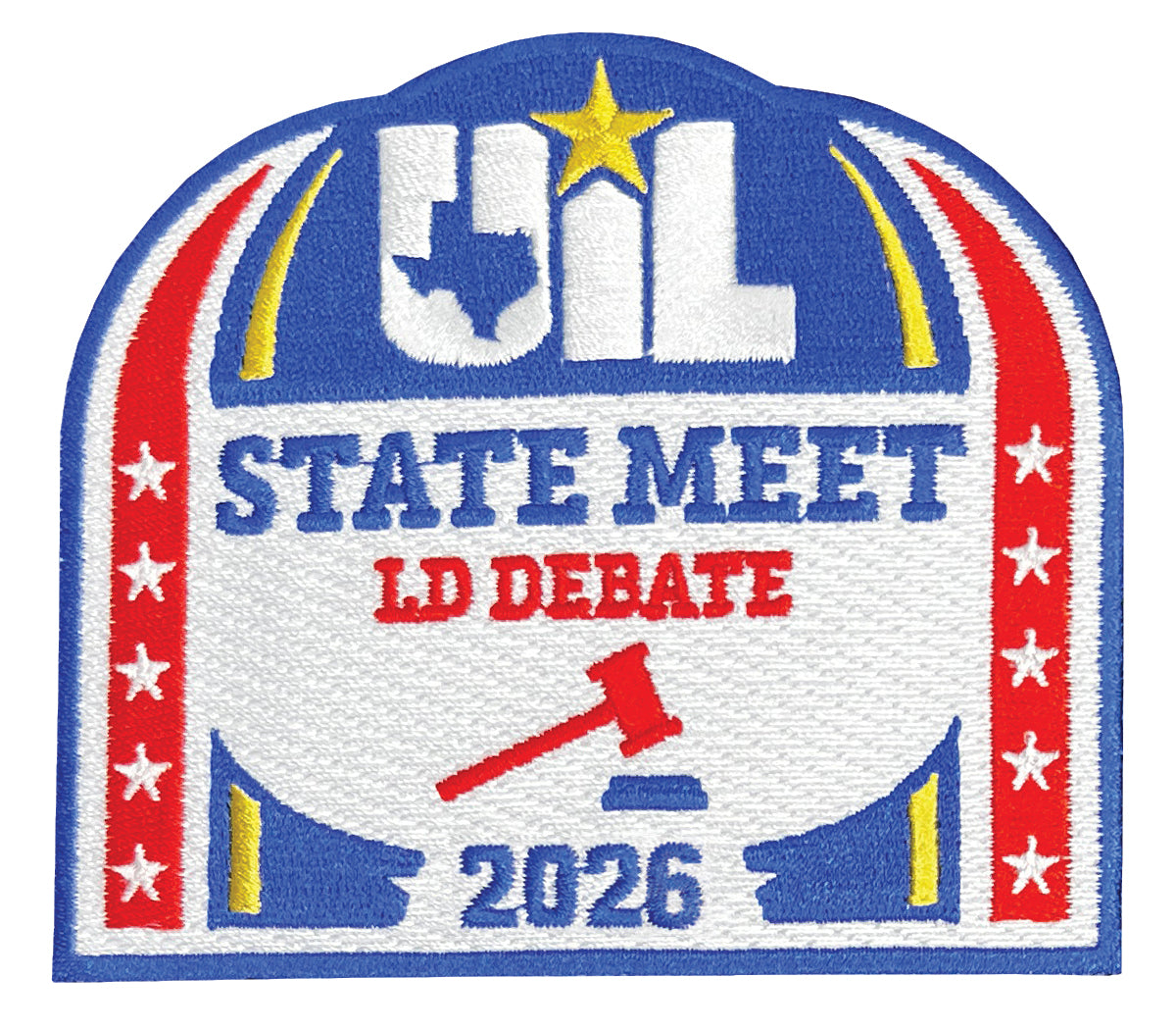 2026, 2025 and 2024 UIL Academic Patches - Events E thru M