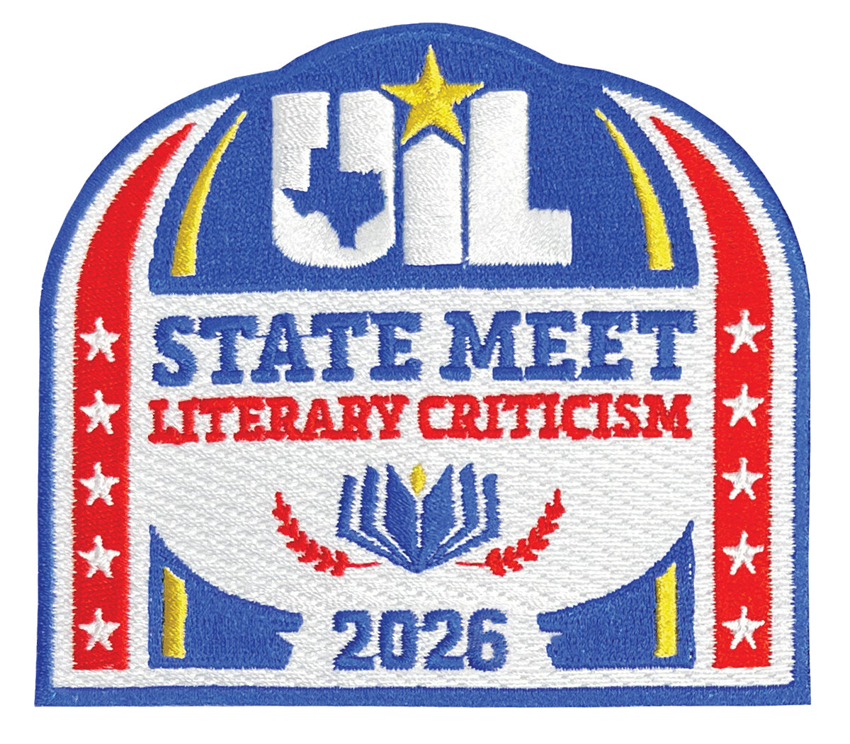 2026, 2025 and 2024 UIL Academic Patches - Events E thru M