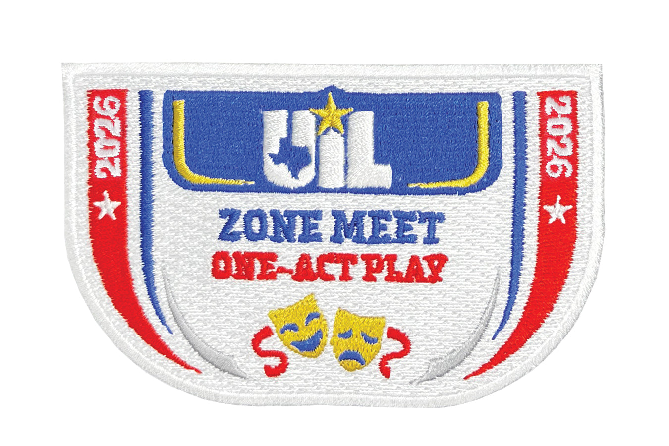 2026, 2025 and 2024 UIL One Act Play Patches