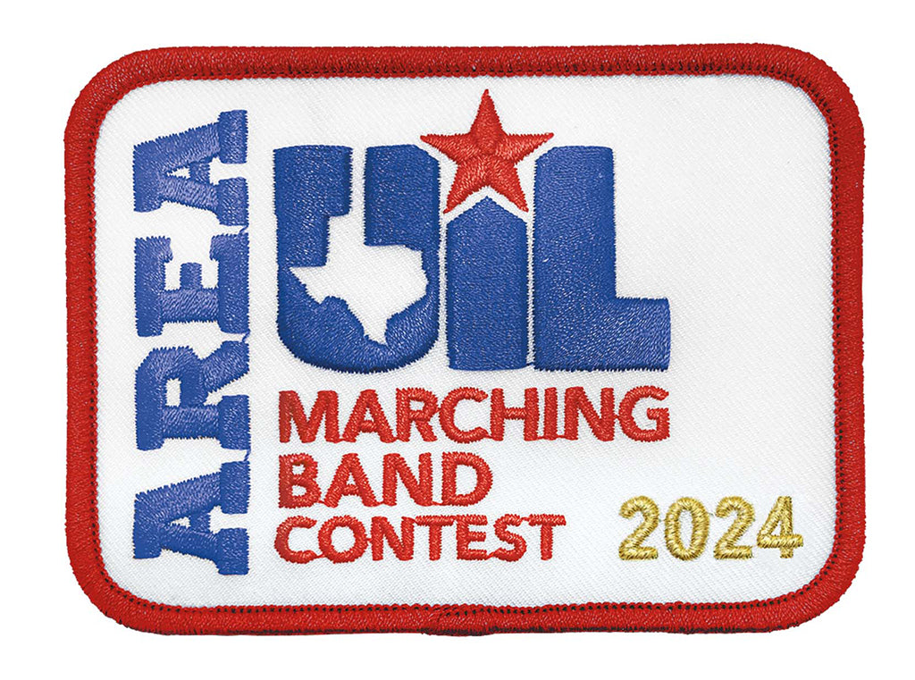 UIL Area Marching Contest Patches
