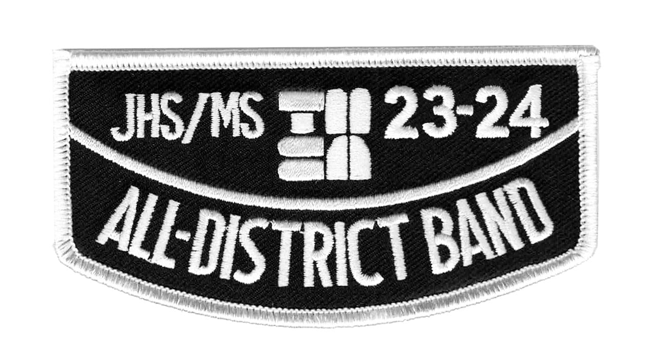 TMEA ALL-DISTRICT ALL-REGION Patches