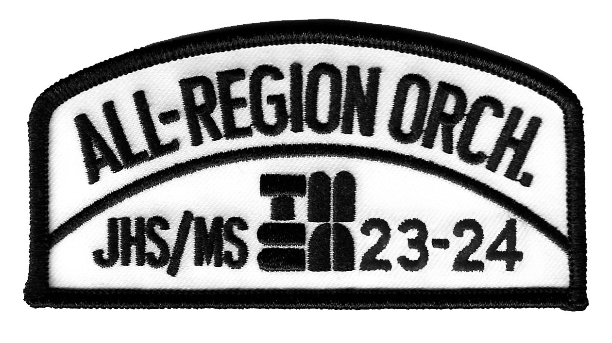 TMEA ALL-DISTRICT ALL-REGION Patches