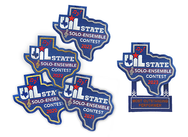 UIL Texas State Solo-Ensemble Contest Patch & Attachment