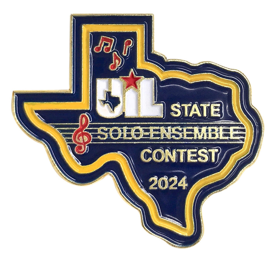 UIL State Solo-Ensemble Contest Pin