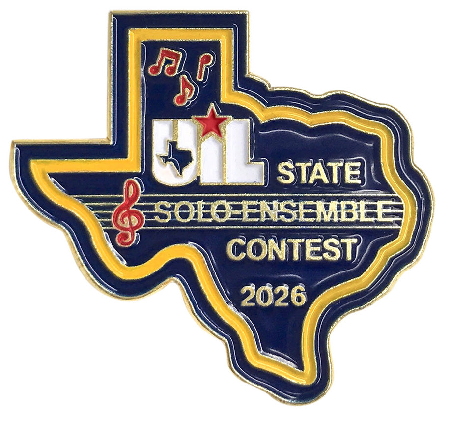 UIL State Solo-Ensemble Contest Pin
