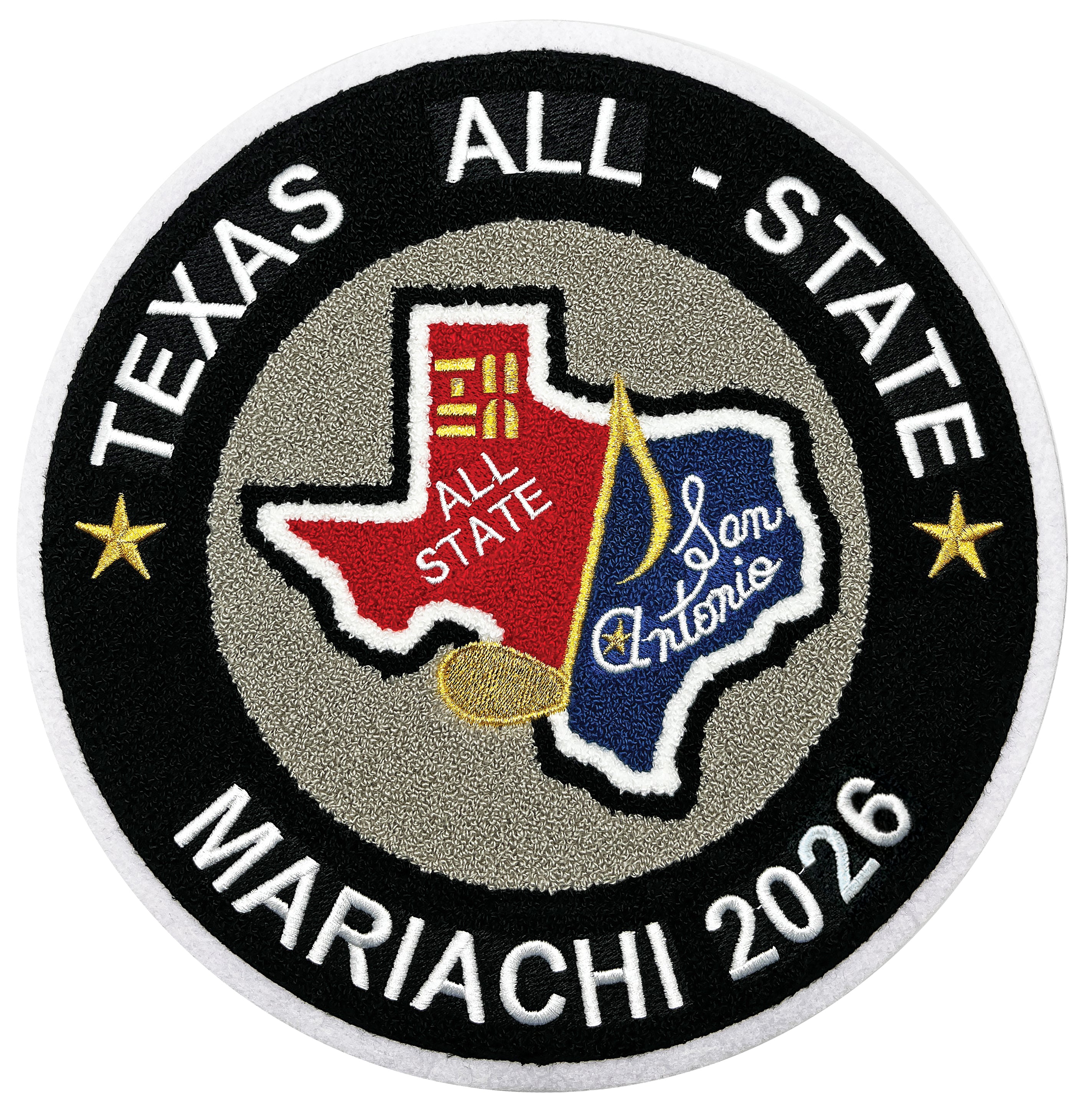 2026 TMEA All-State Patches (Chenille and Embroidered )