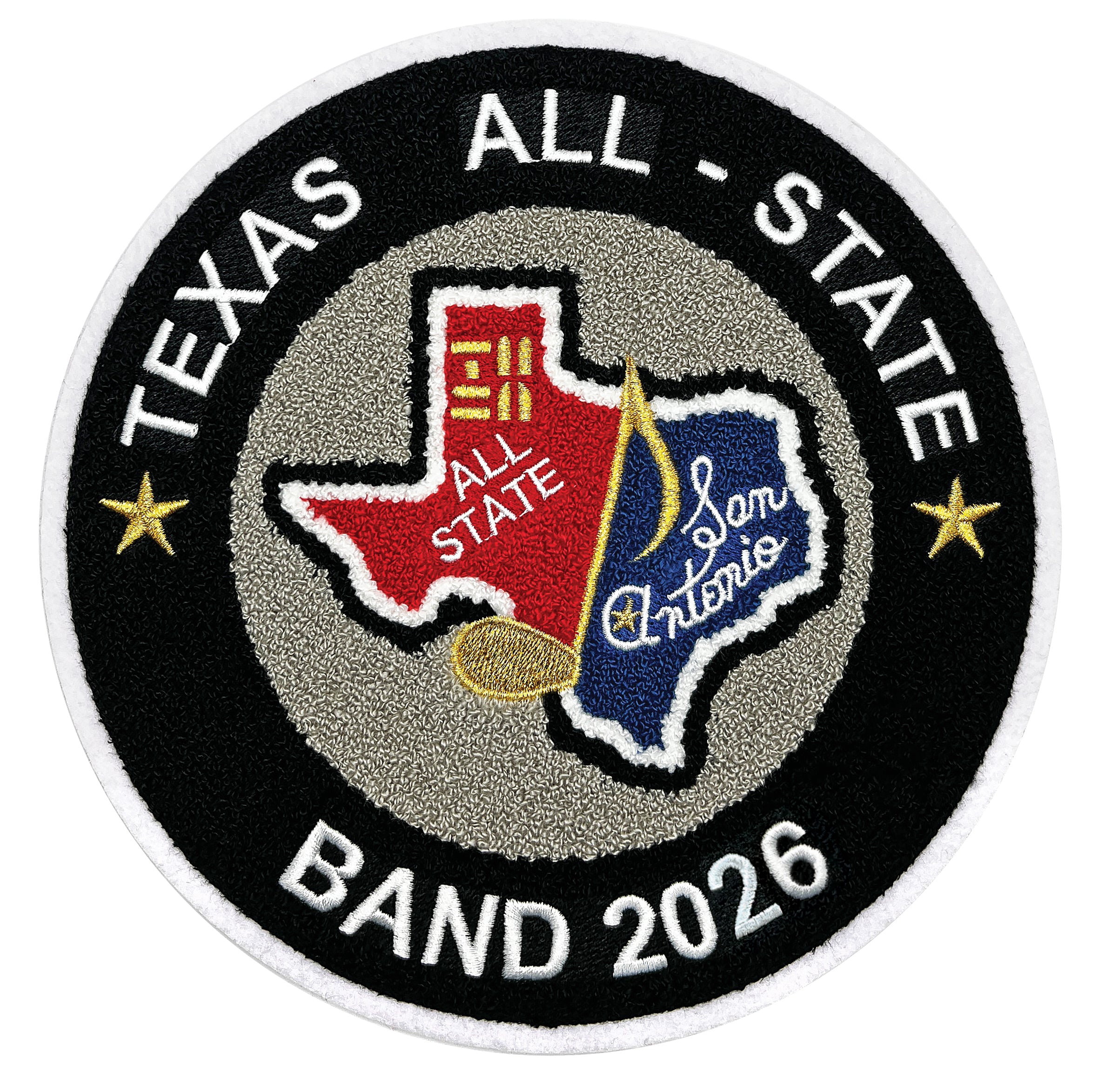 2026 TMEA All-State Patches (Chenille and Embroidered )