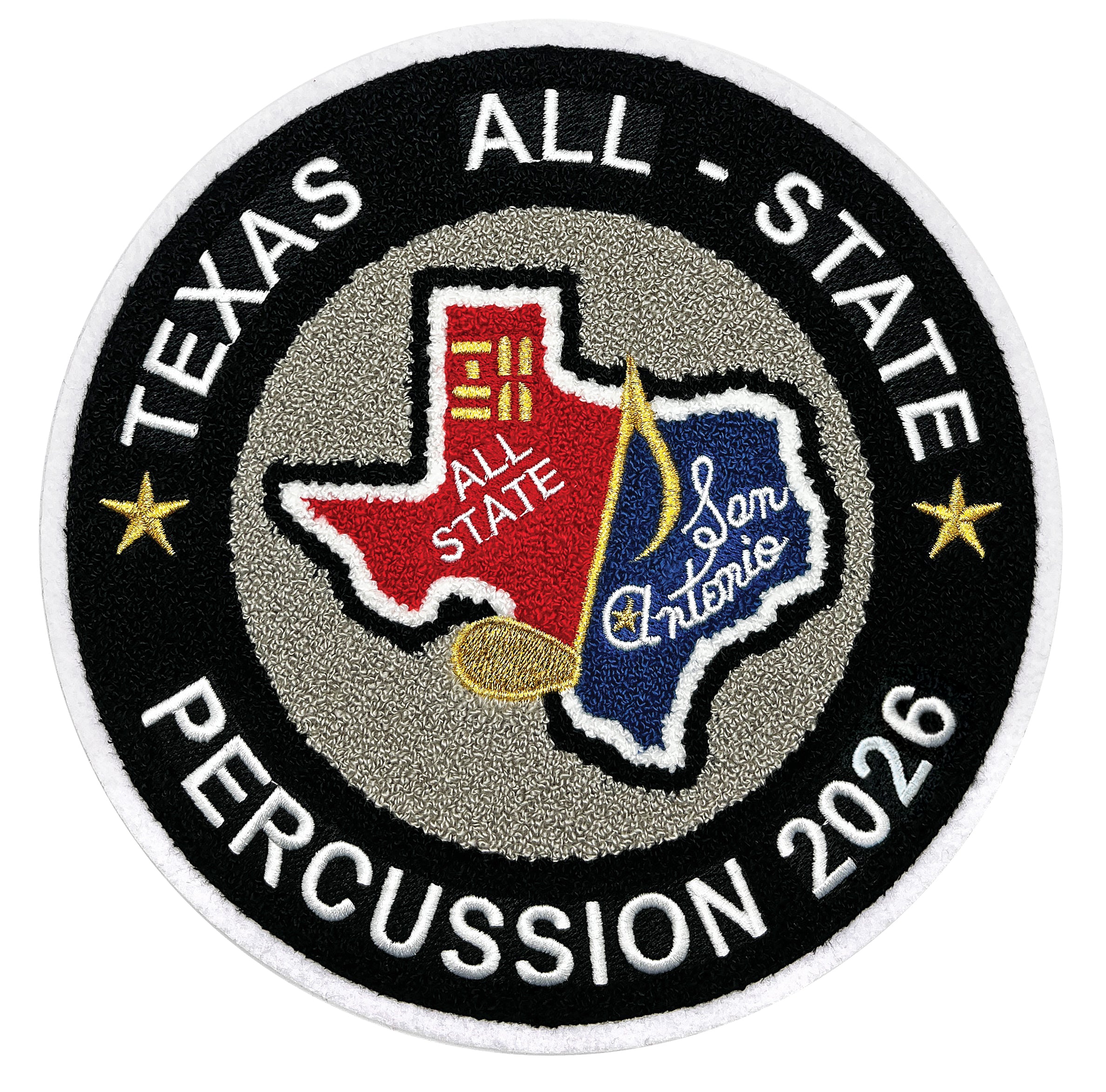 2026 TMEA All-State Patches (Chenille and Embroidered )