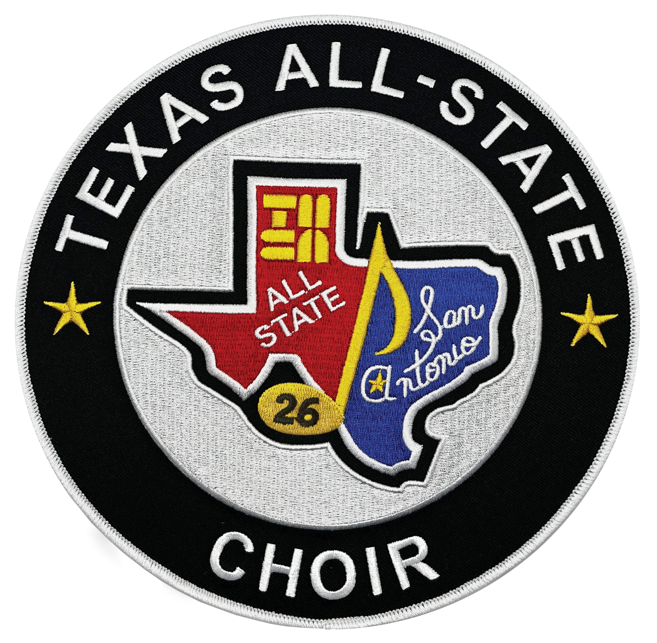 2026 TMEA All-State Patches (Chenille and Embroidered )