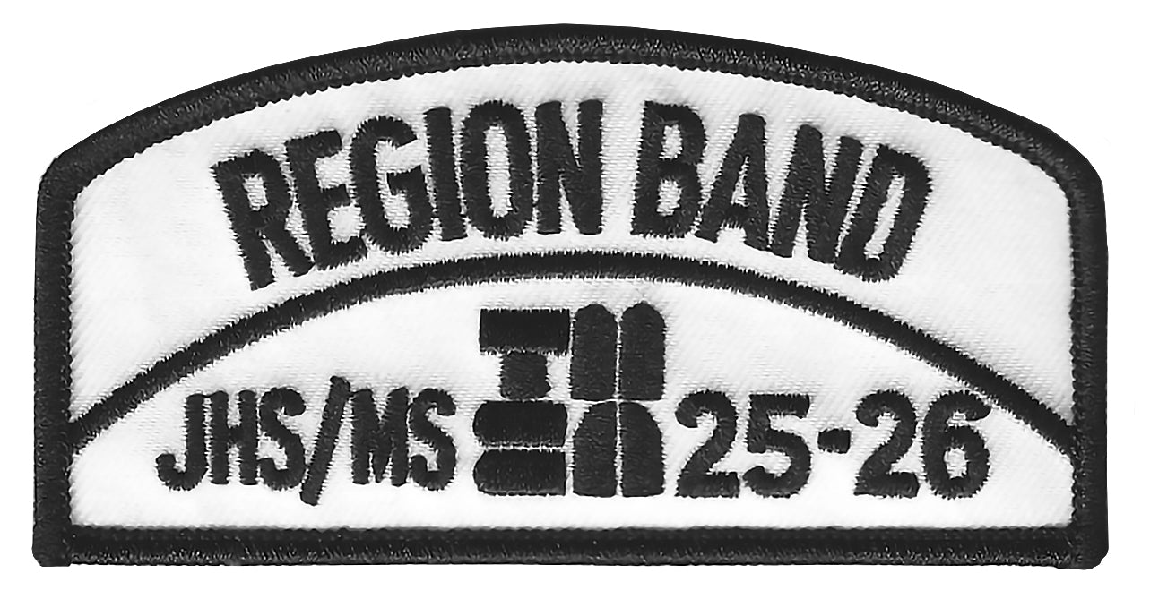 TMEA ALL-DISTRICT ALL-REGION Patches