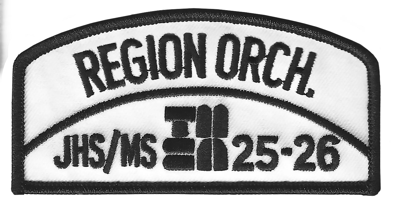 TMEA ALL-DISTRICT ALL-REGION Patches