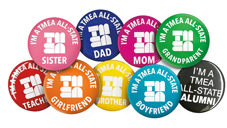 TMEA All-State Buttons