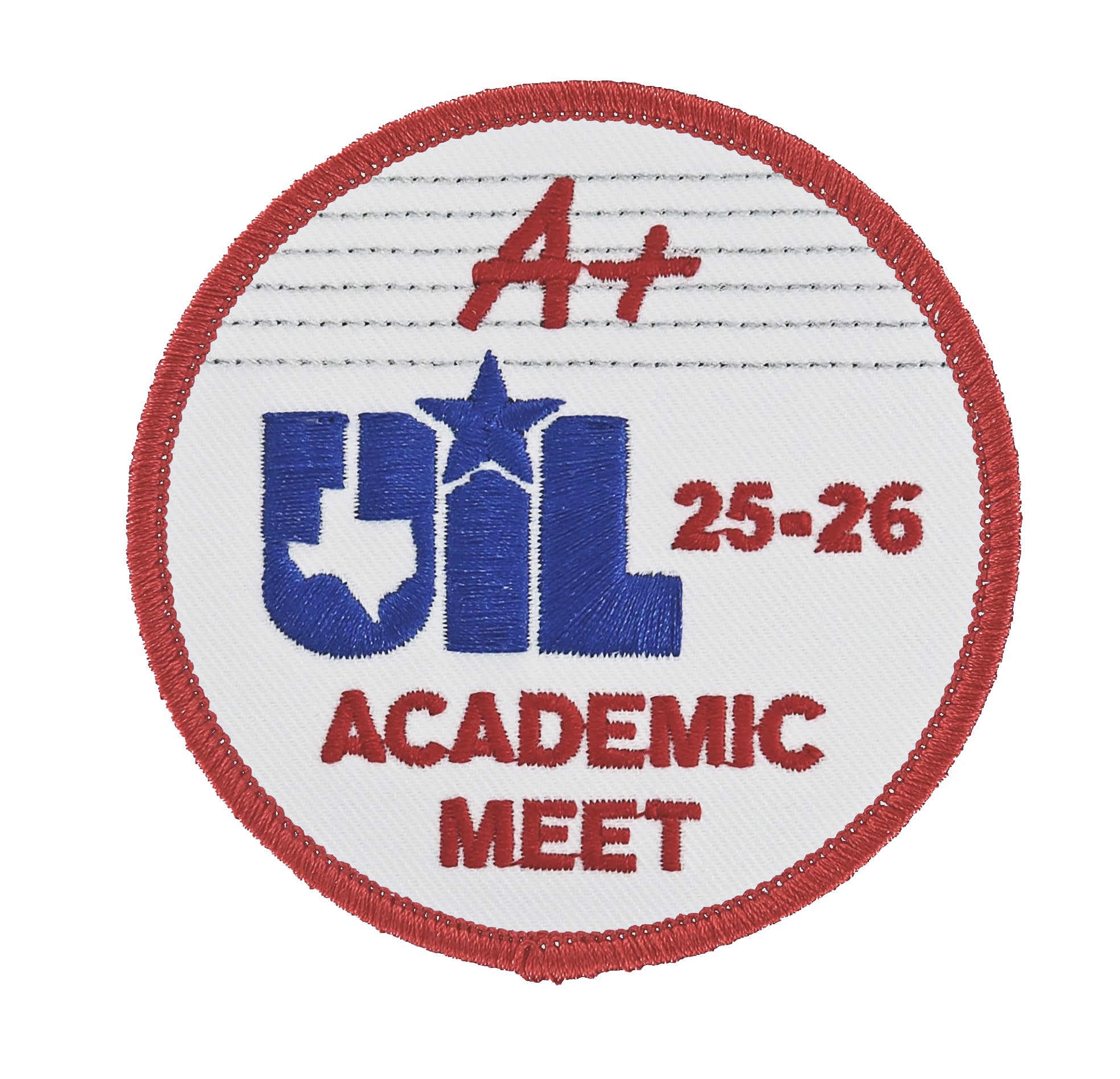 UIL A+ Academic Meet Patches