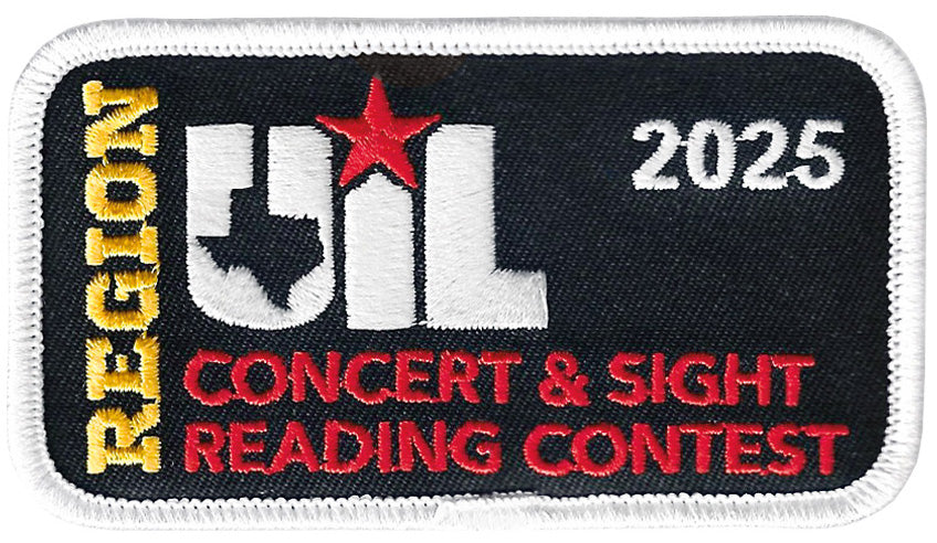 UIL Region Concert & Sight Reading Patches