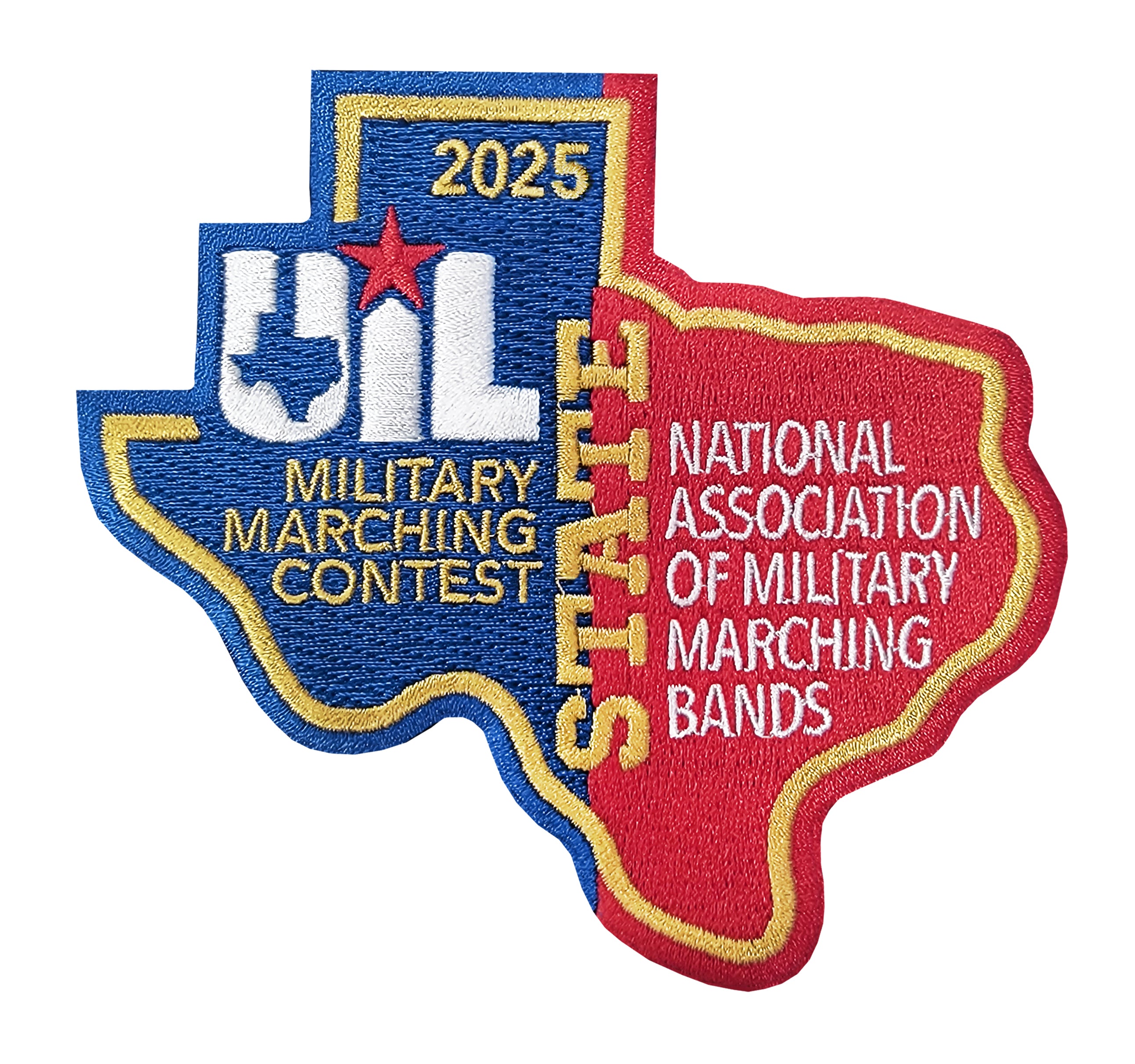 UIL State Military Marching Band Contest Patch