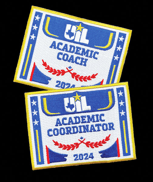 2024 UIL Academic Coach Coordinator Patches