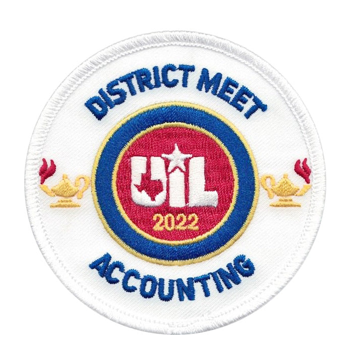 2023 and 2022 UIL Academic Patches - Events A thru C
