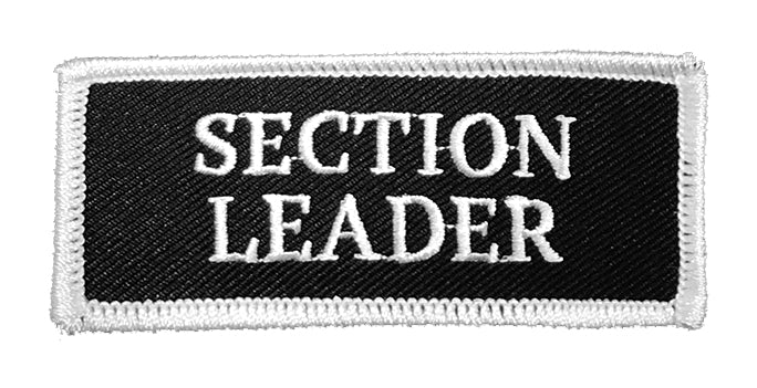 Voices, Leaders - Black Rectangle Patches