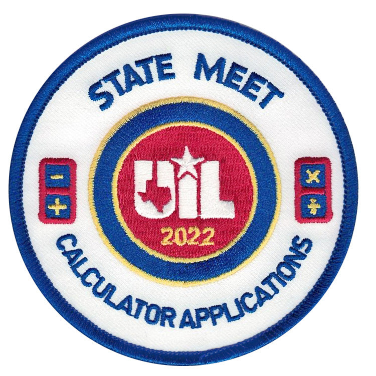 2023 and 2022 UIL Academic Patches - Events A thru C