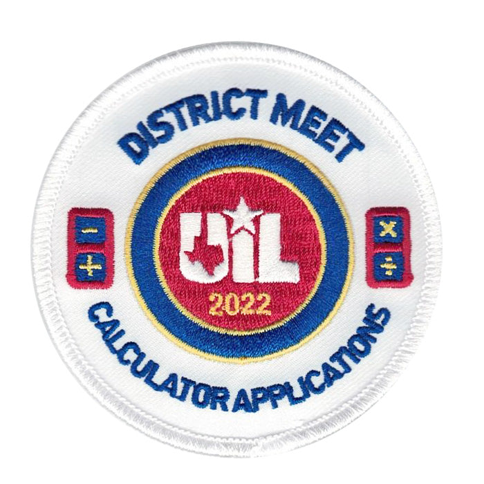 2023 and 2022 UIL Academic Patches - Events A thru C